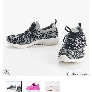 Skechers Ultra Flex Washable Knit Slip-On Sneaker Pop Sensation